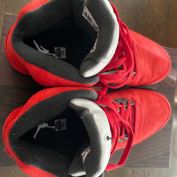Nike Jordan 5 Retro Raging Bull (2021) M 9.5 - Picture 3 of 5